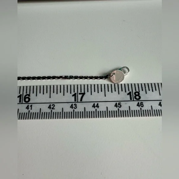 Tiffany & Co. black enamel Sparkle Chain - Picture 5 of 5